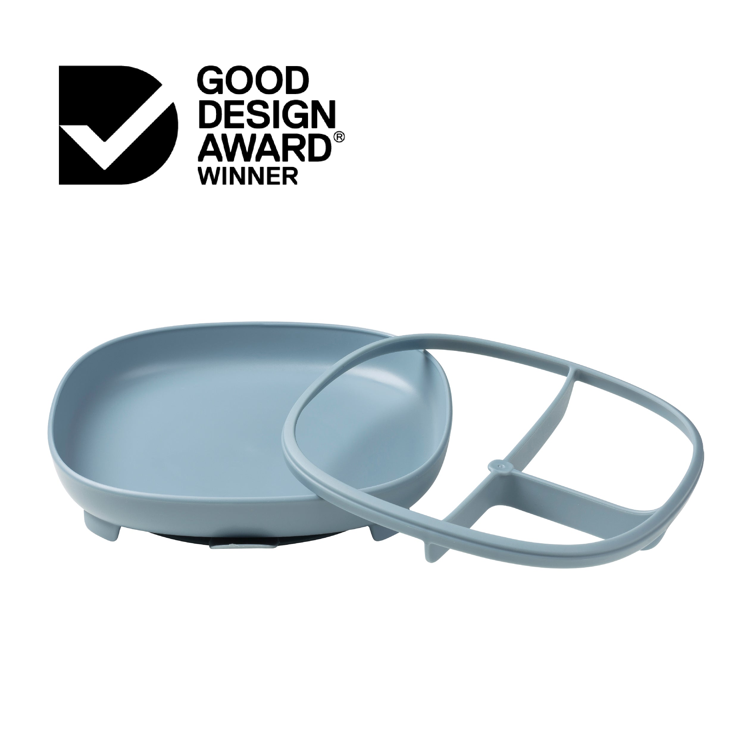 2 in 1 Suction Plate - ocean