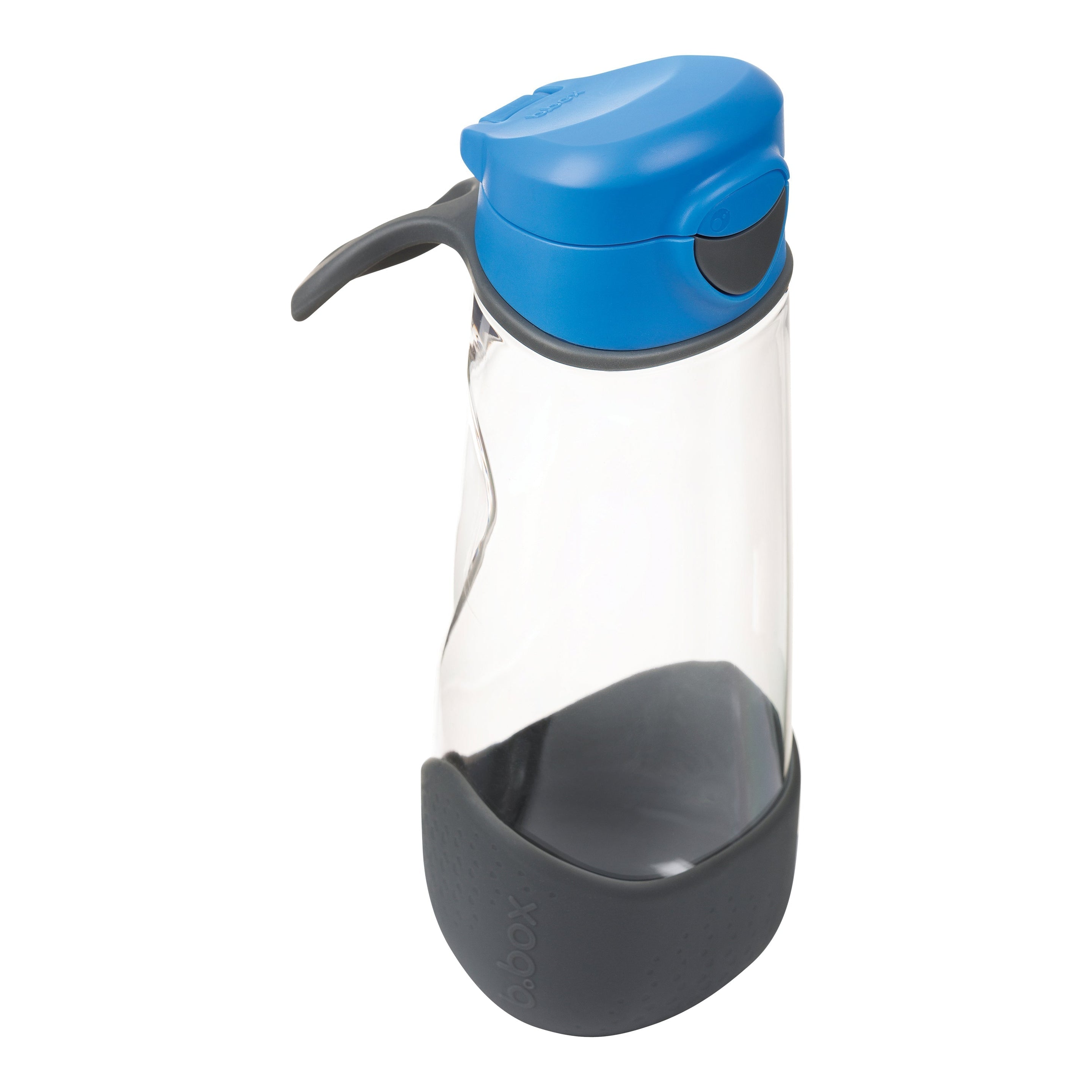 sport spout 600ml bottle - blue slate - b.box for kids