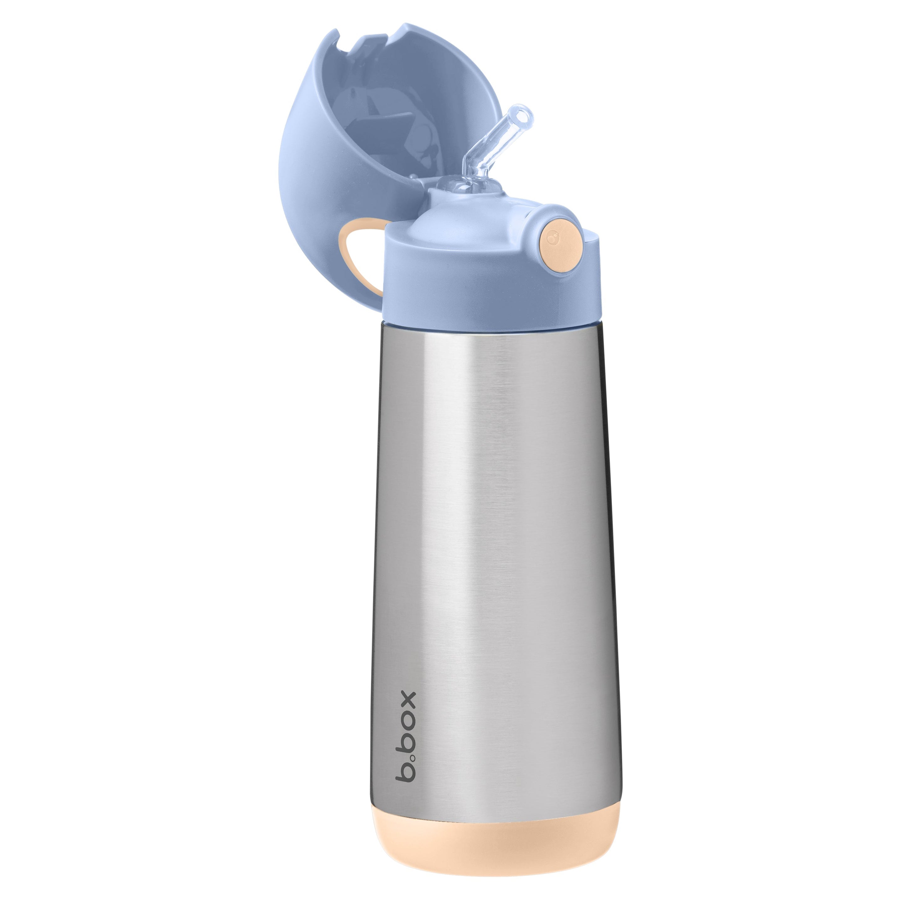 500ml Insulated Drink Bottle - feeling peachy