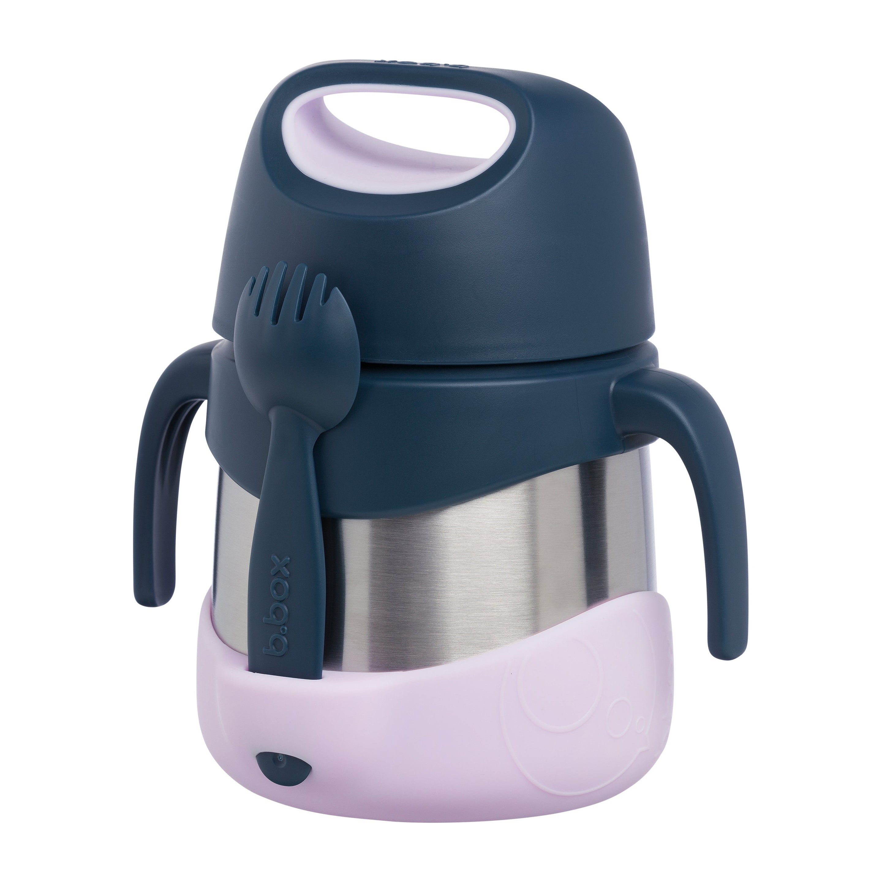 insulated food jar - indigo rose - b.box for kids
