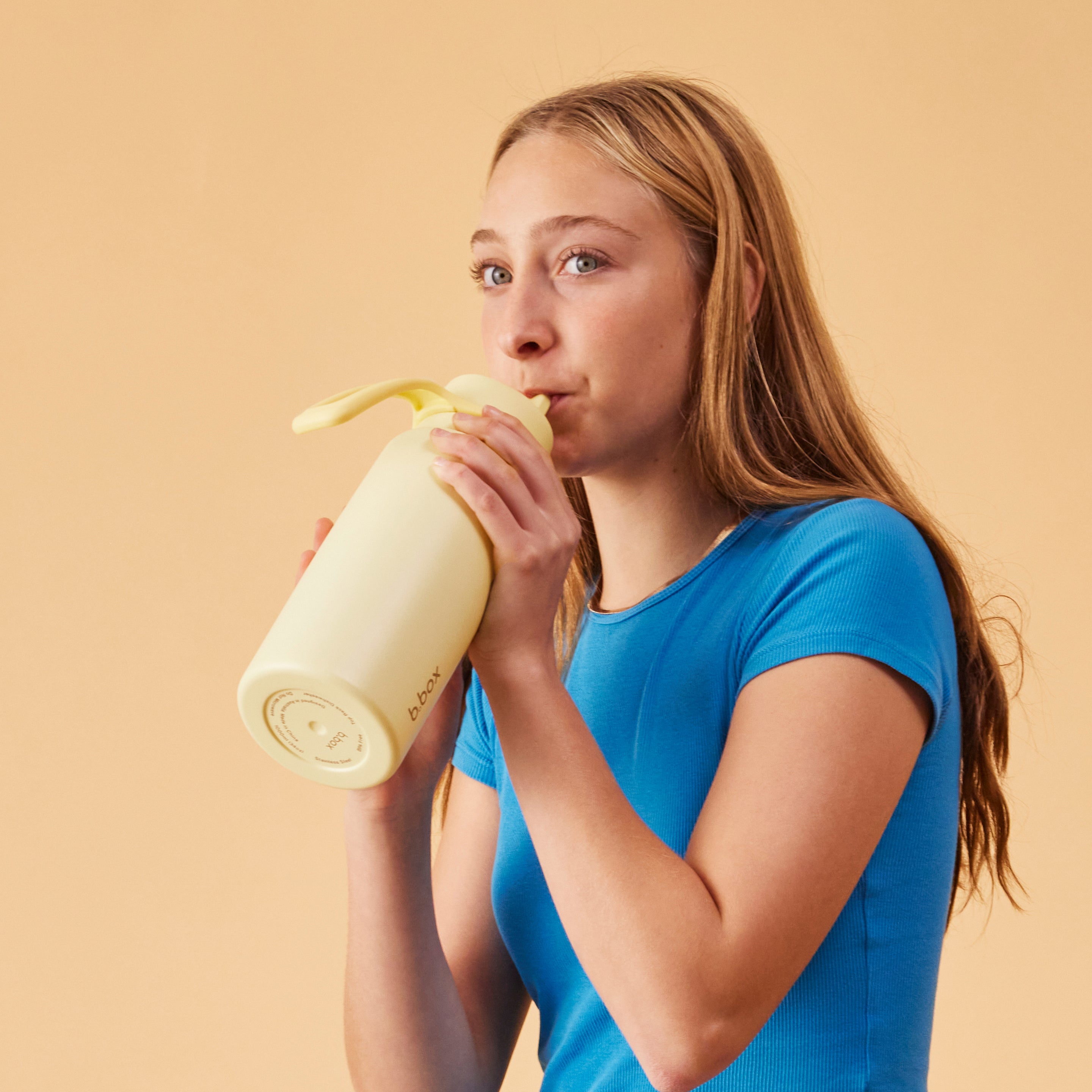 1L Insulated Flip Top Bottle - olive