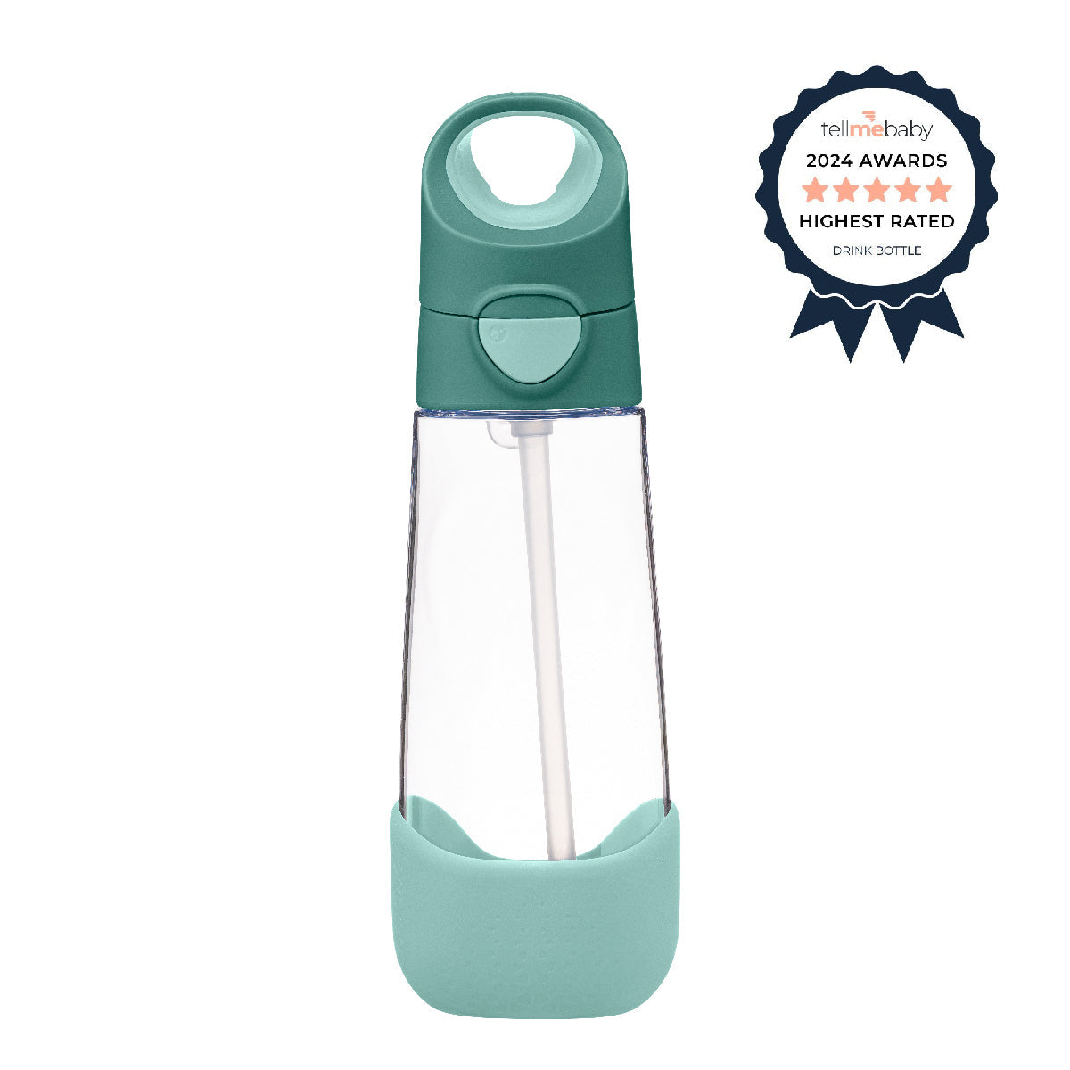 600ml Tritan Drink Bottle - emerald forest